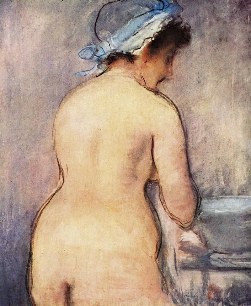   197-Édouard Manet, La toilette, 1880-Sammlung E.G. Bührle